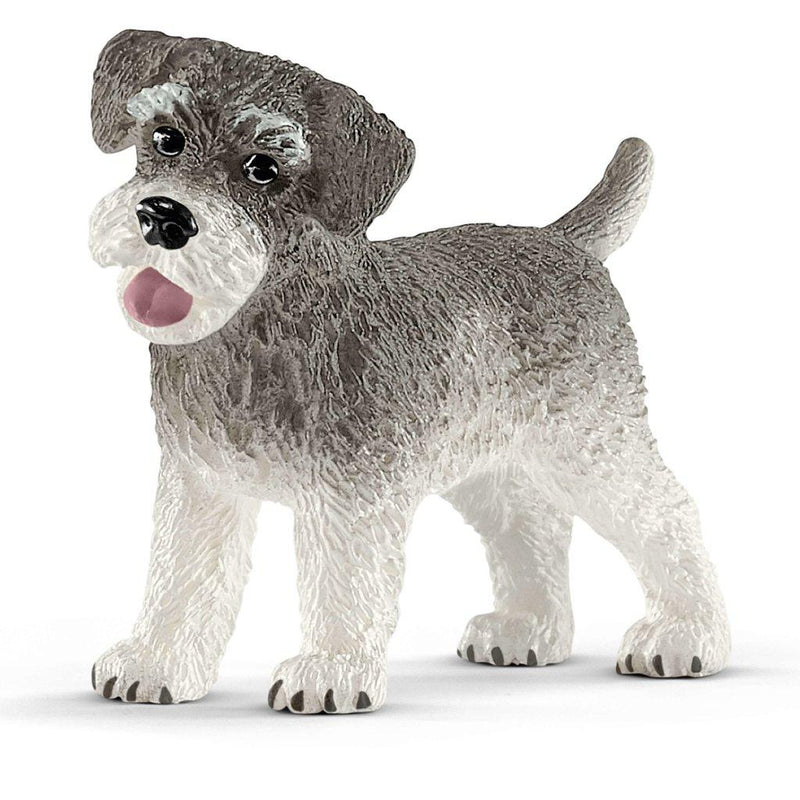 Schleich Animal Figurine - Miniature Schnauzer-Mountain Baby