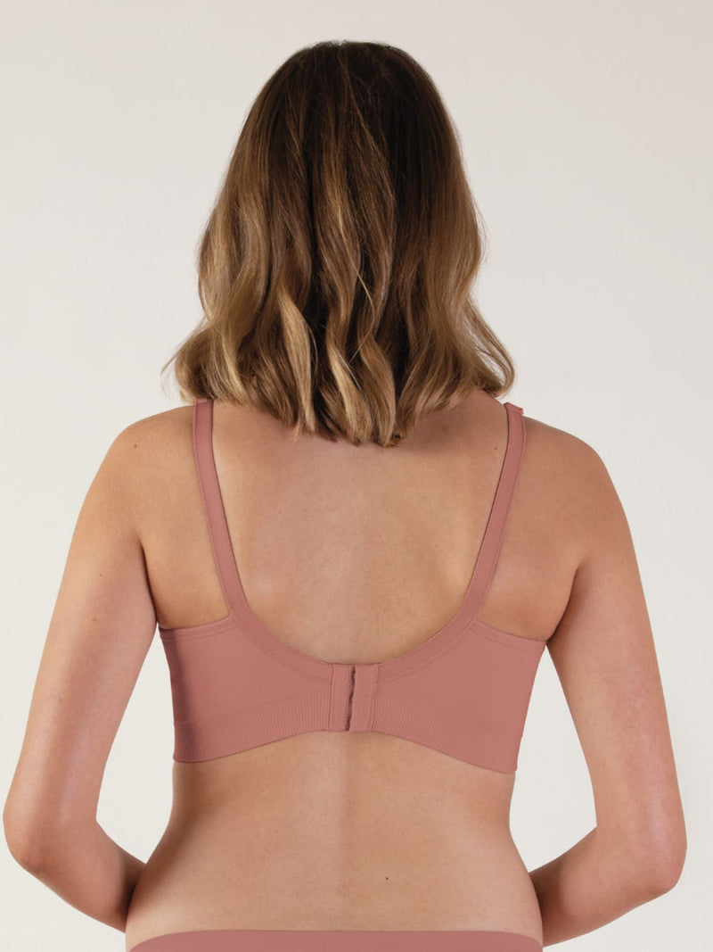 Bravado Designs Body Silk Seamless Nursing Bra - Roseclay - Light