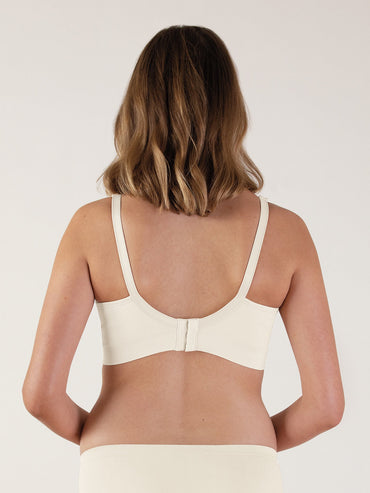 Bravado Body Silk Seamless Sustainable Nursing Bra - Antique White-Mountain Baby