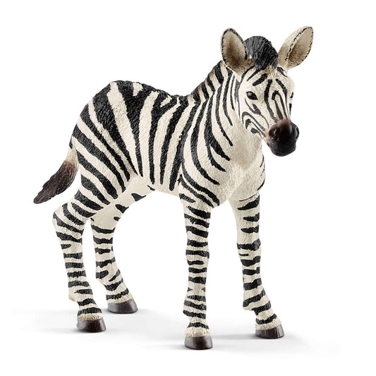 Schleich Animal Figurine - Zebra Foal-Mountain Baby