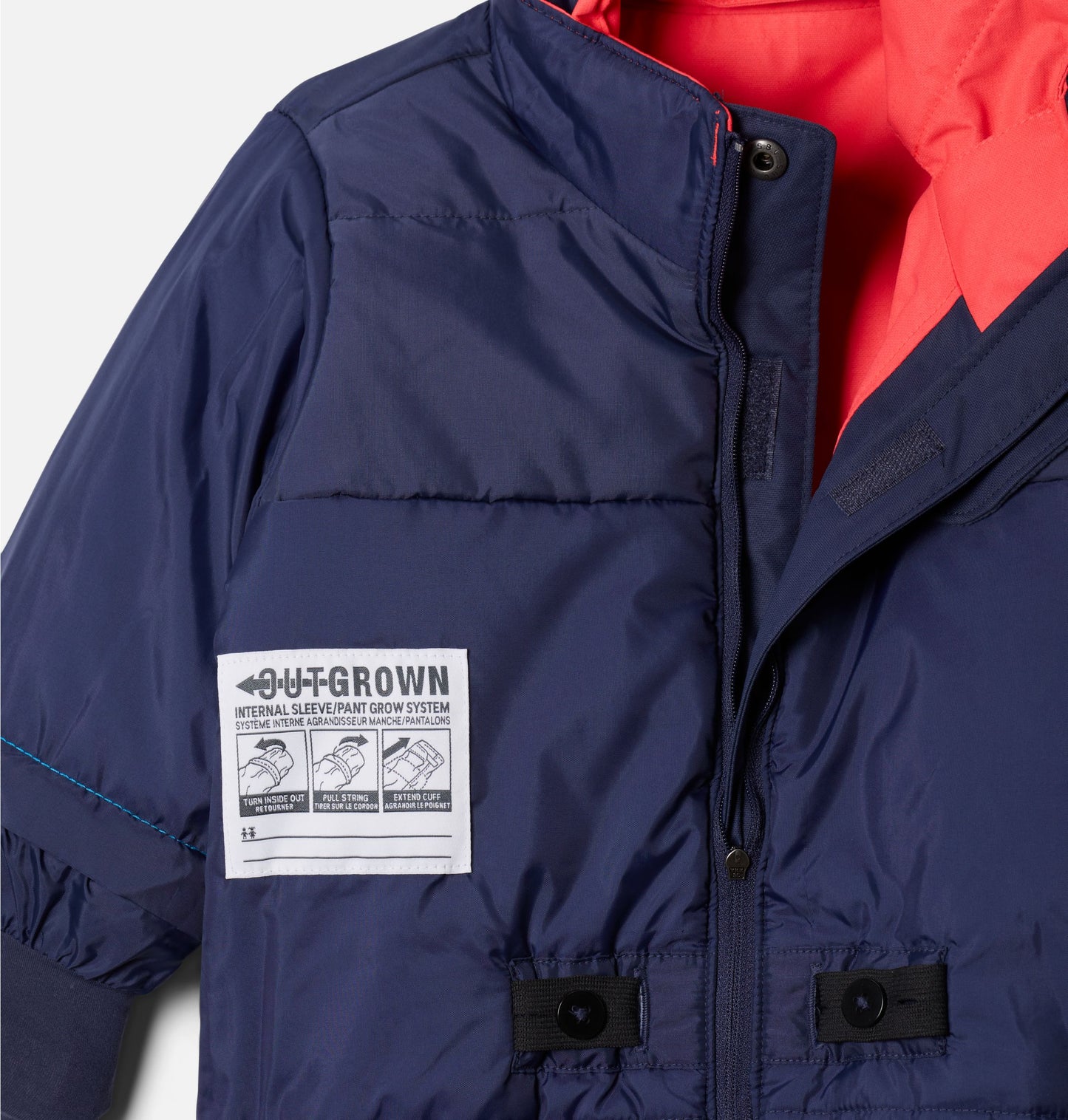 Columbia Snowsuit - Buga 2 (Toddler) - Nocturnal/Neon Sunrise-Mountain Baby