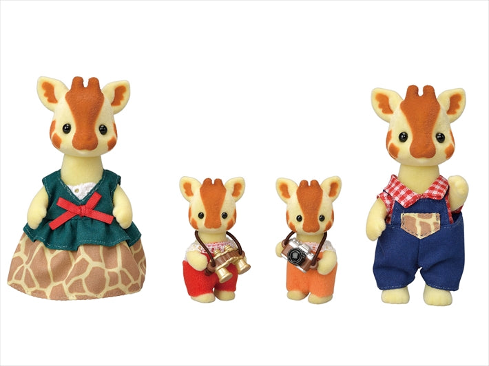 Calico Critters - Highland Giraffe Family-Mountain Baby