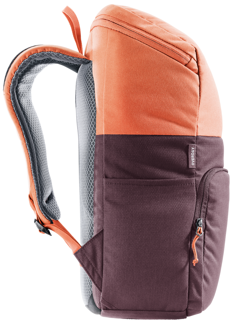 Deuter Backpack - Overday - Aubergine/Sienna-Mountain Baby