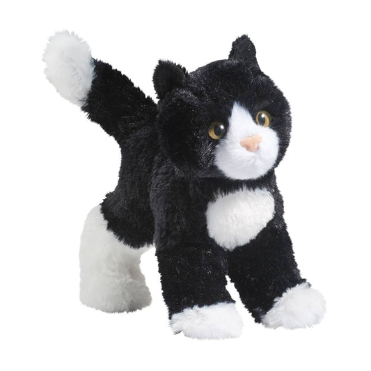 Douglas Cuddle Toys - Snippy Black & White Cat-Mountain Baby