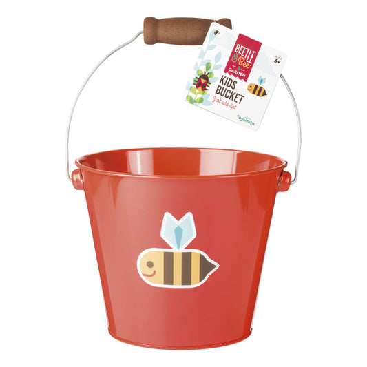 Beetle & Bee Kids Metal Pail-Mountain Baby