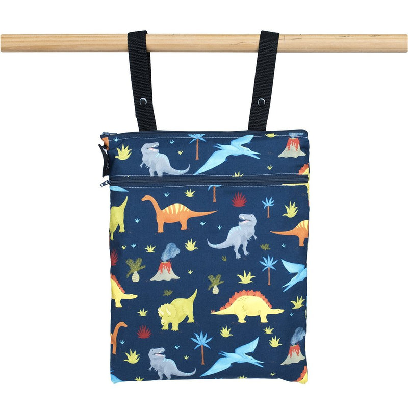 Colibri Double Duty Wet Bag - Dinosaurs-Mountain Baby