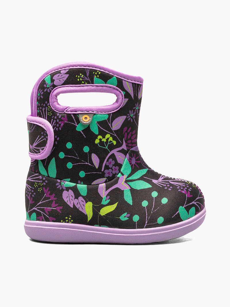 Bogs Winter Boots - Baby Bogs 2 - Cartoon Flowers-Mountain Baby