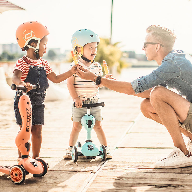 Scoot & Ride Highwaykick 1 - Peach-Mountain Baby