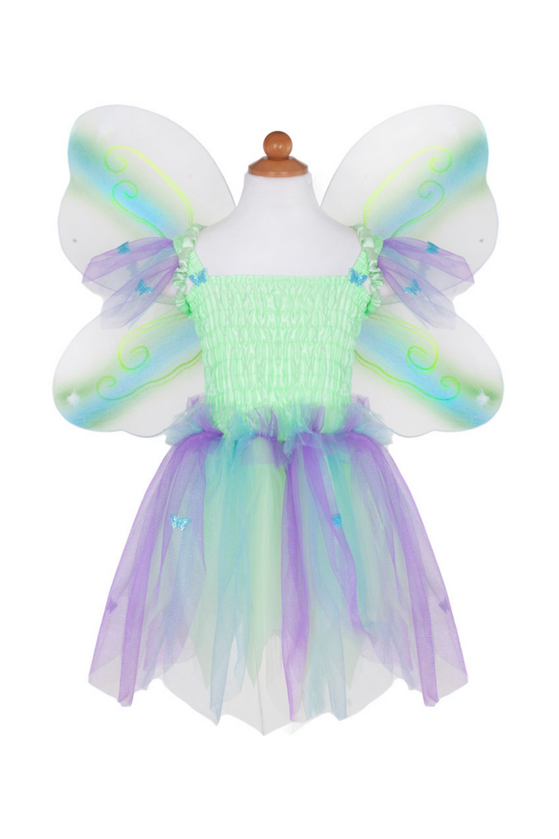 Great Pretenders Costumes - Butterfly Dress w/ Wings & Wand - Green-Mountain Baby