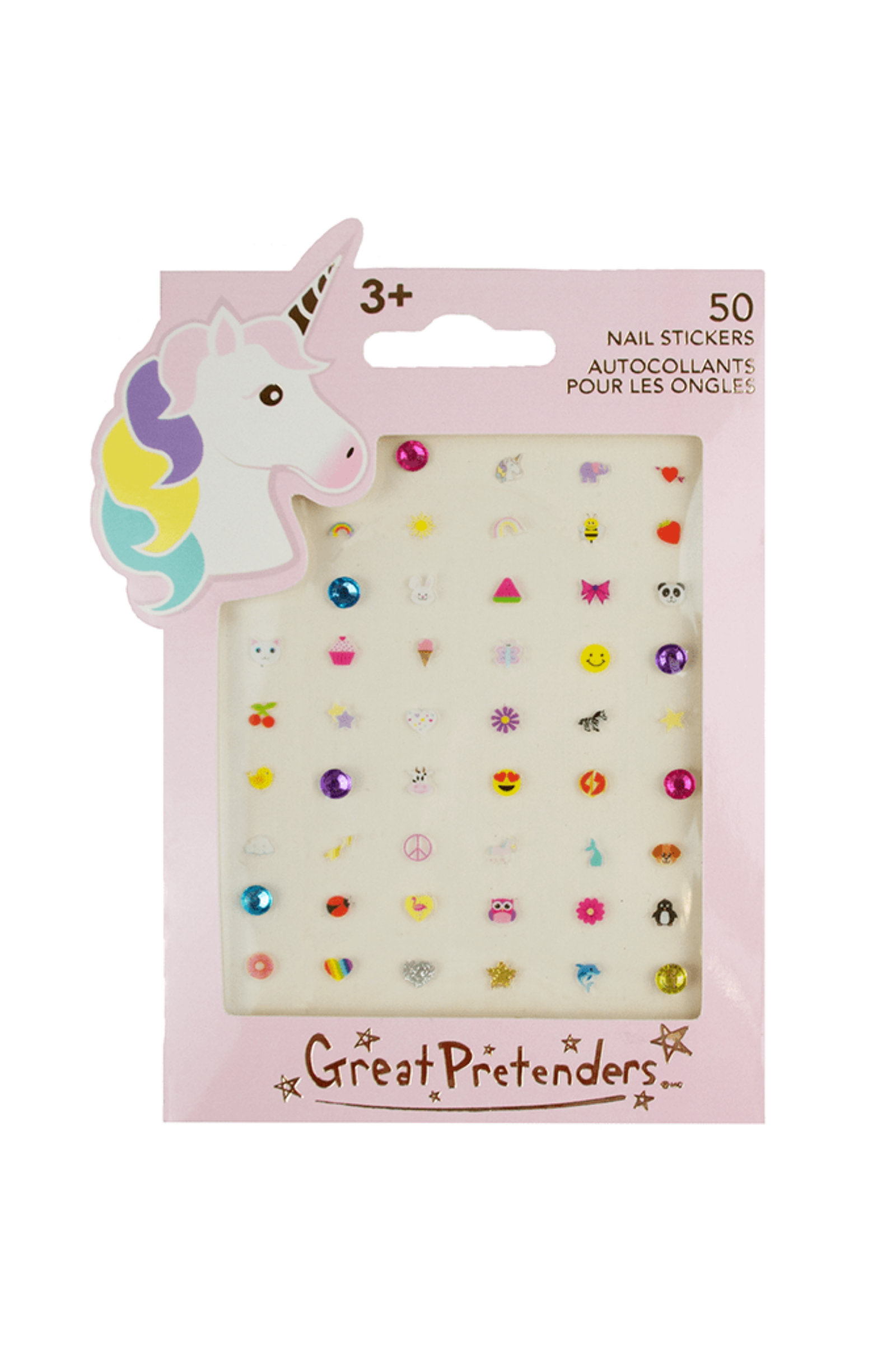 Great Pretenders Jewelry - Unicorn Nail Sticker Sheet-Mountain Baby