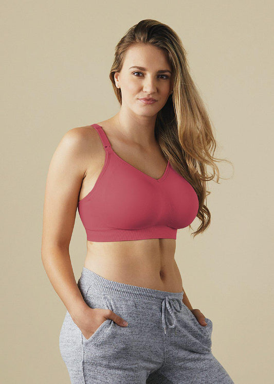 Bravado Body Silk Seamless Nursing Bra - Lipstick-Mountain Baby
