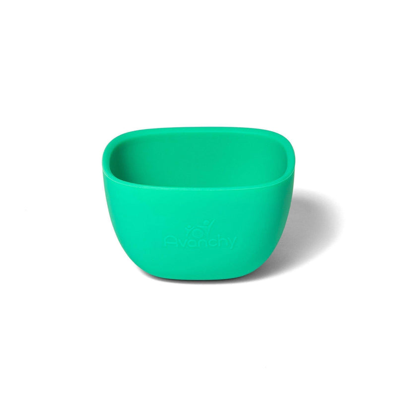 Avanchy La Petite Silicone Bowl - Green-Mountain Baby