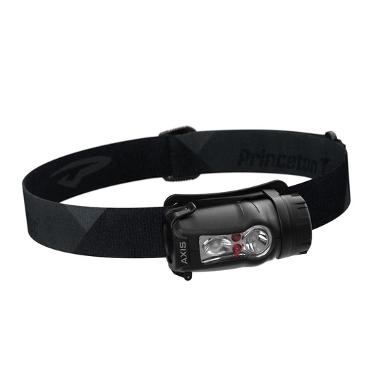 Princeton Tec Axis Rechargeable Headlamp - Black-Mountain Baby