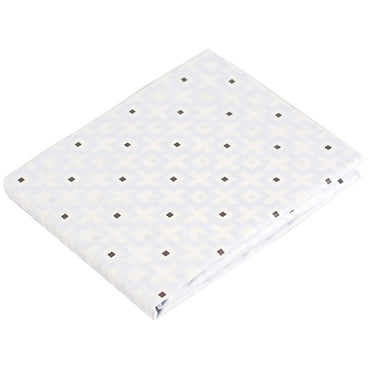Kushies Ben & Noa Percale Fitted Crib Sheet-Mountain Baby