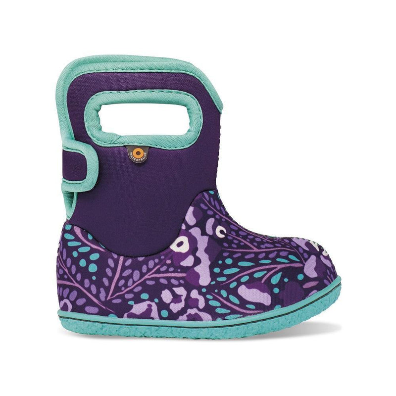 Bogs Winter Boots - Baby Bogs - Flower Purple Multi-Mountain Baby