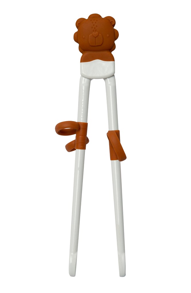 LouLou Lollipop Learning Chopsticks - Ginger Honey Lion-Mountain Baby