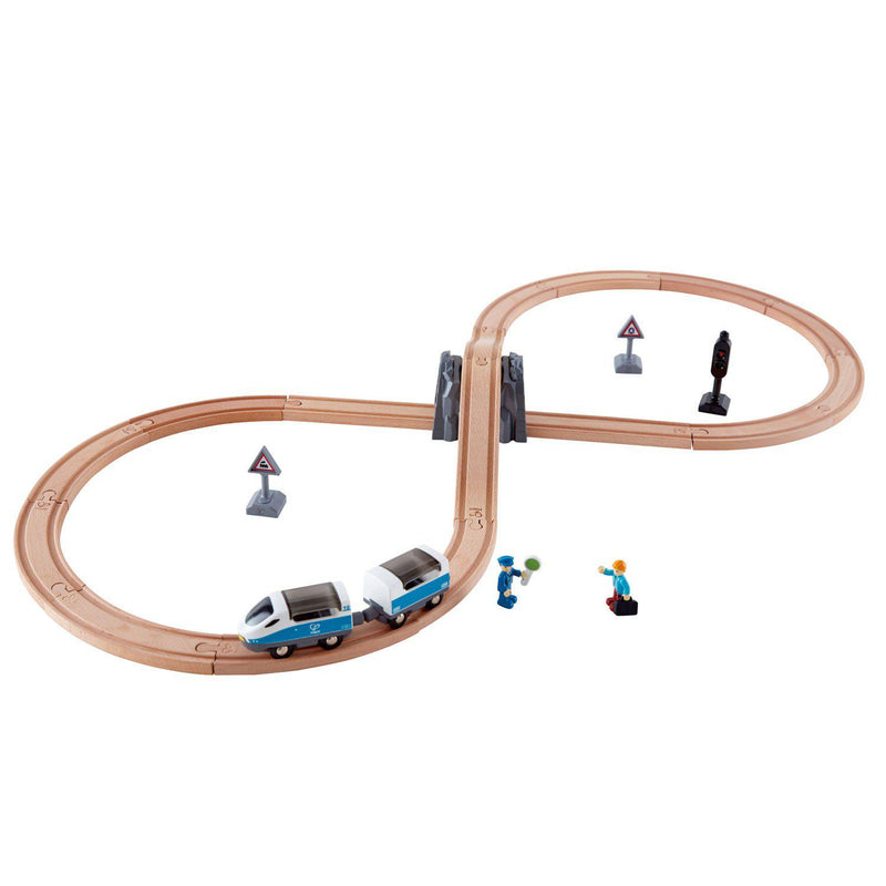 Hape Train Set - Passenger Train Set-Mountain Baby