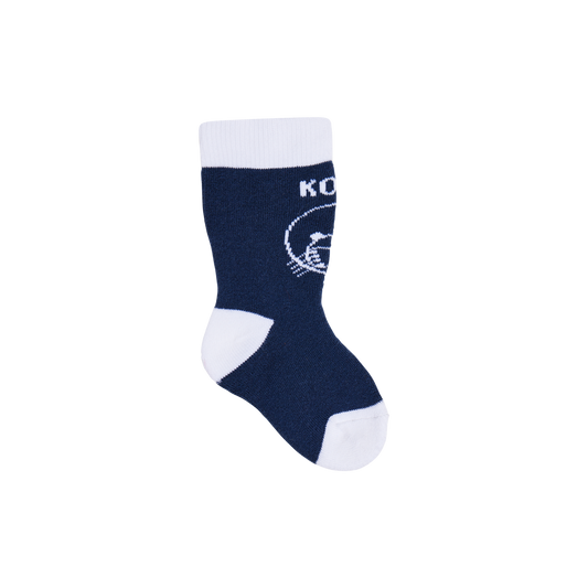 Kombi Socks Animal Family - Infant - Dark Navy-Mountain Baby