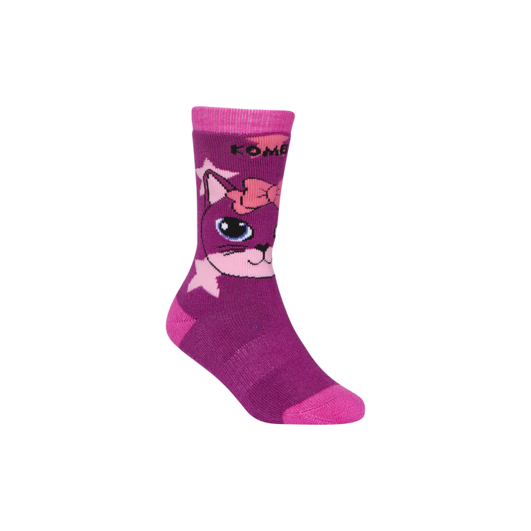 Kombi Socks Animal Family - Jr. - Karlie The Kitten-Mountain Baby