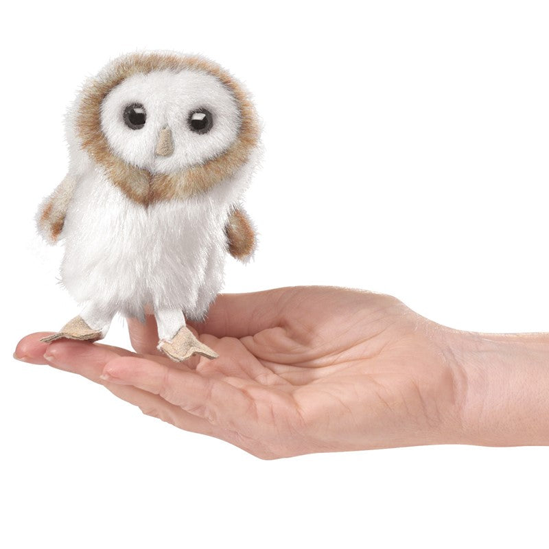 Folkmanis Puppets - Mini Barn Owl-Mountain Baby