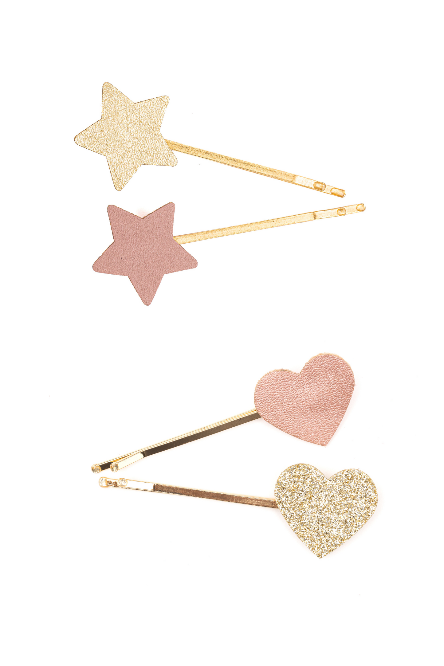 Great Pretenders Jewelry - Boutique Matte Star Bobby Hairclips-Mountain Baby