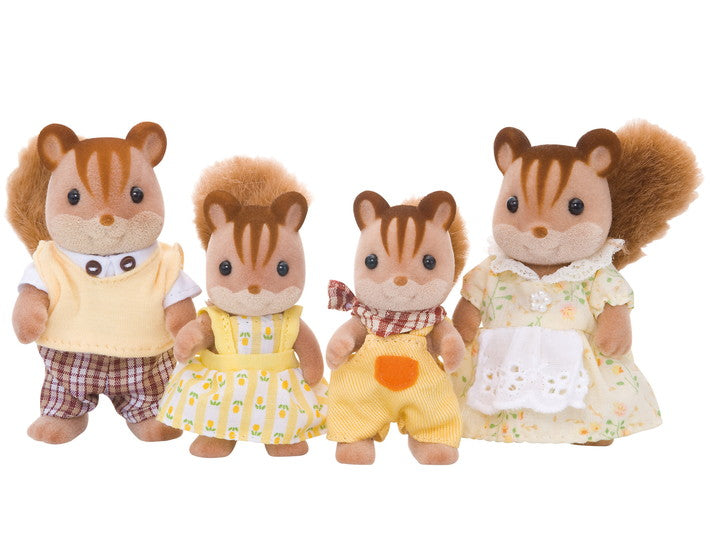 Calico Critters - Walnut Squirrel Family-Mountain Baby
