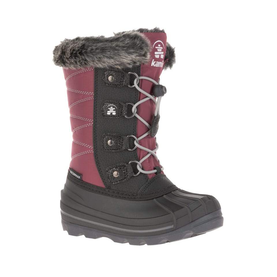 Kamik Snow Boot - Frostier - Burgundy-Mountain Baby