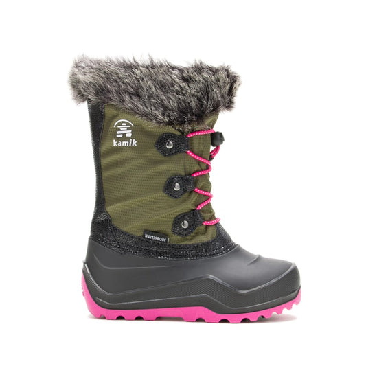 Kamik Snow Boot - Powdery3 - Dark Olive-Mountain Baby