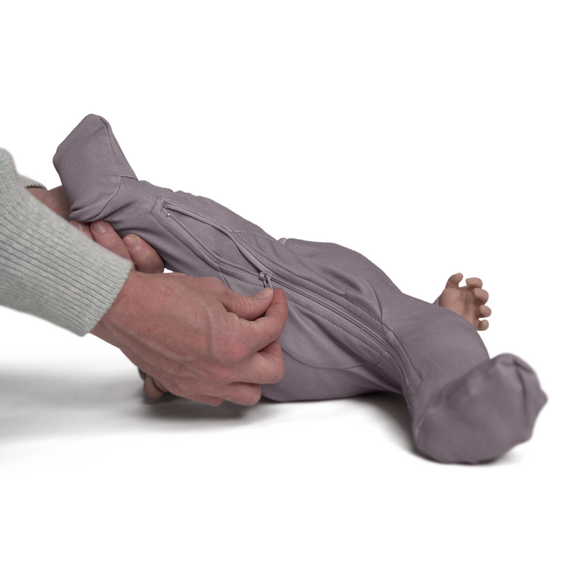 ZippyJamz Footed Coverall - All The Right Mauves-Mountain Baby