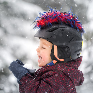 Parawild Helmet Accessories - Yacu The Iguana Mohawk - Venom-Mountain Baby