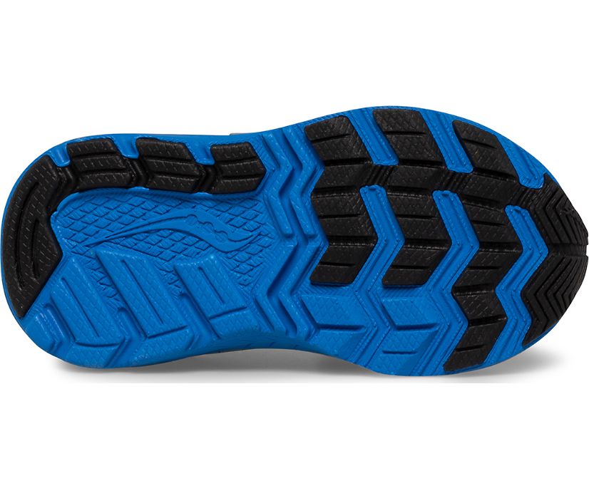 Saucony Ride 10 Jr. - Grey/Blue/Space-Mountain Baby