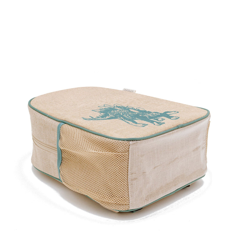 So Young Toddler Backpack - Green Stegosaurus-Mountain Baby