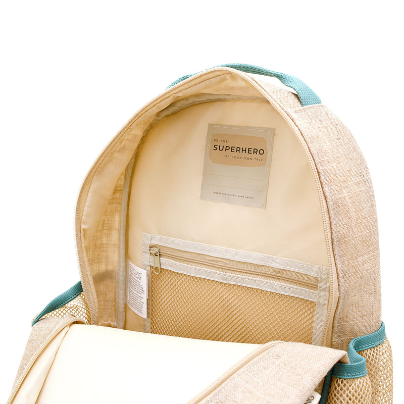 So Young Toddler Backpack - Green Stegosaurus-Mountain Baby