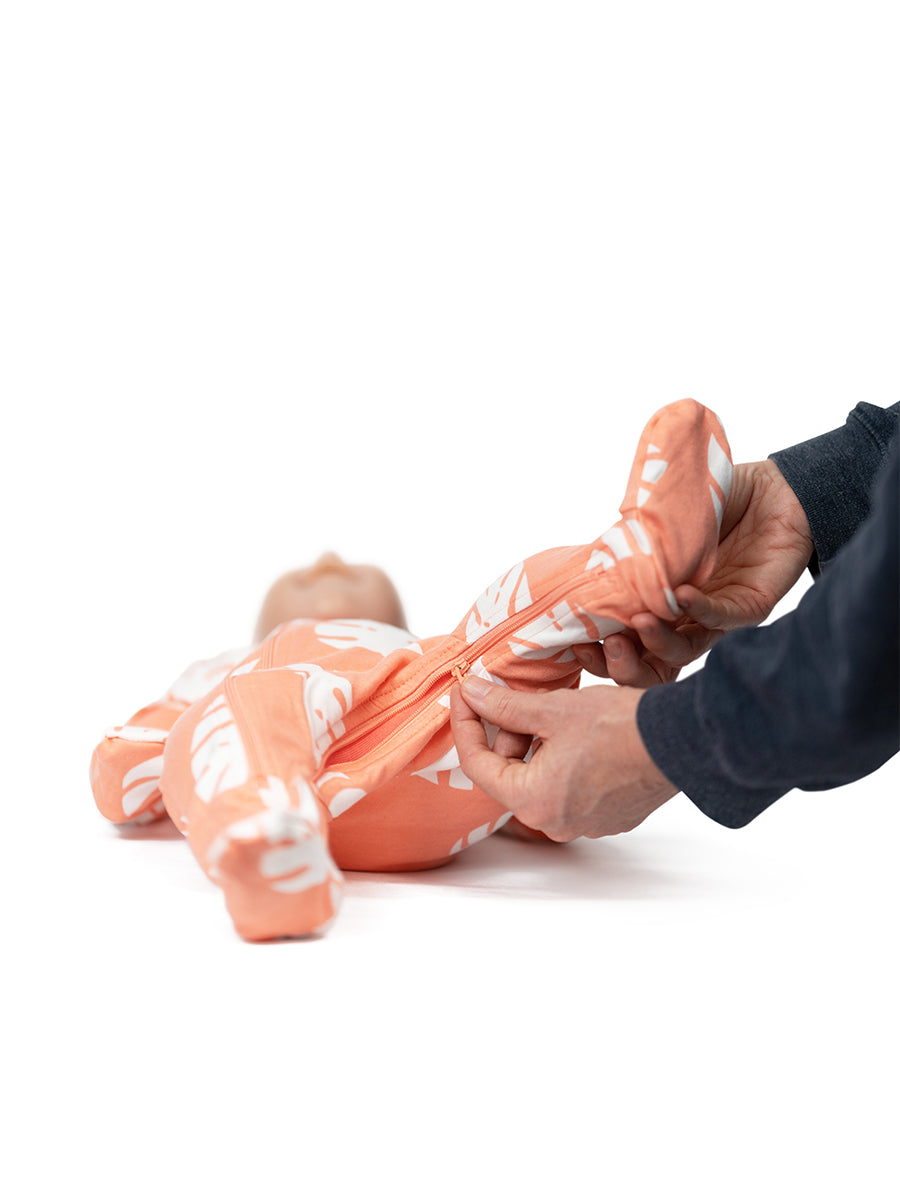 ZippyJamz Footed Coverall - Tropicalia-Mountain Baby