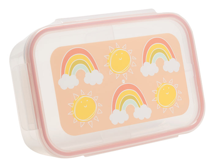 ORE Good Lunch Bento Box Divided Container - Rainbows & Sunshine-Mountain Baby