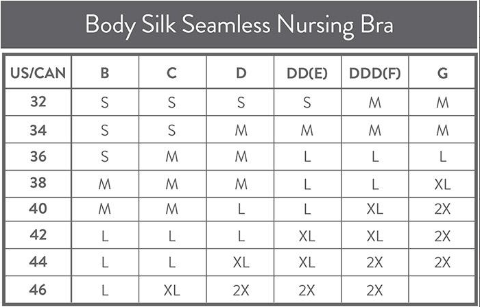Bravado Designs Body Silk Seamless Nursing Bra – Silver Belle – L – Top End  Baby Hire