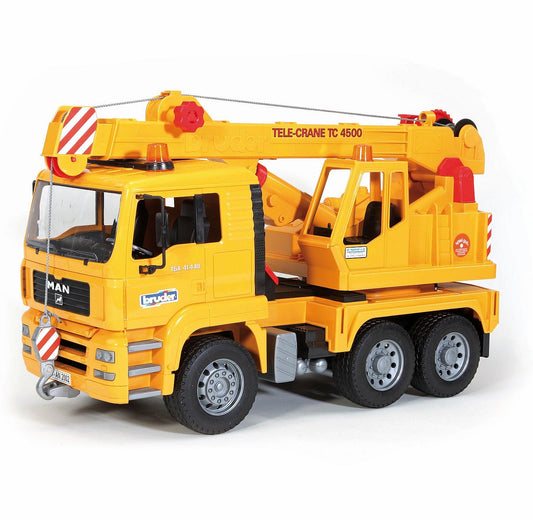 Bruder MAN TGA Crane Truck-Mountain Baby