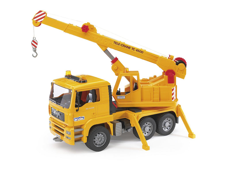 Bruder MAN TGA Crane Truck-Mountain Baby