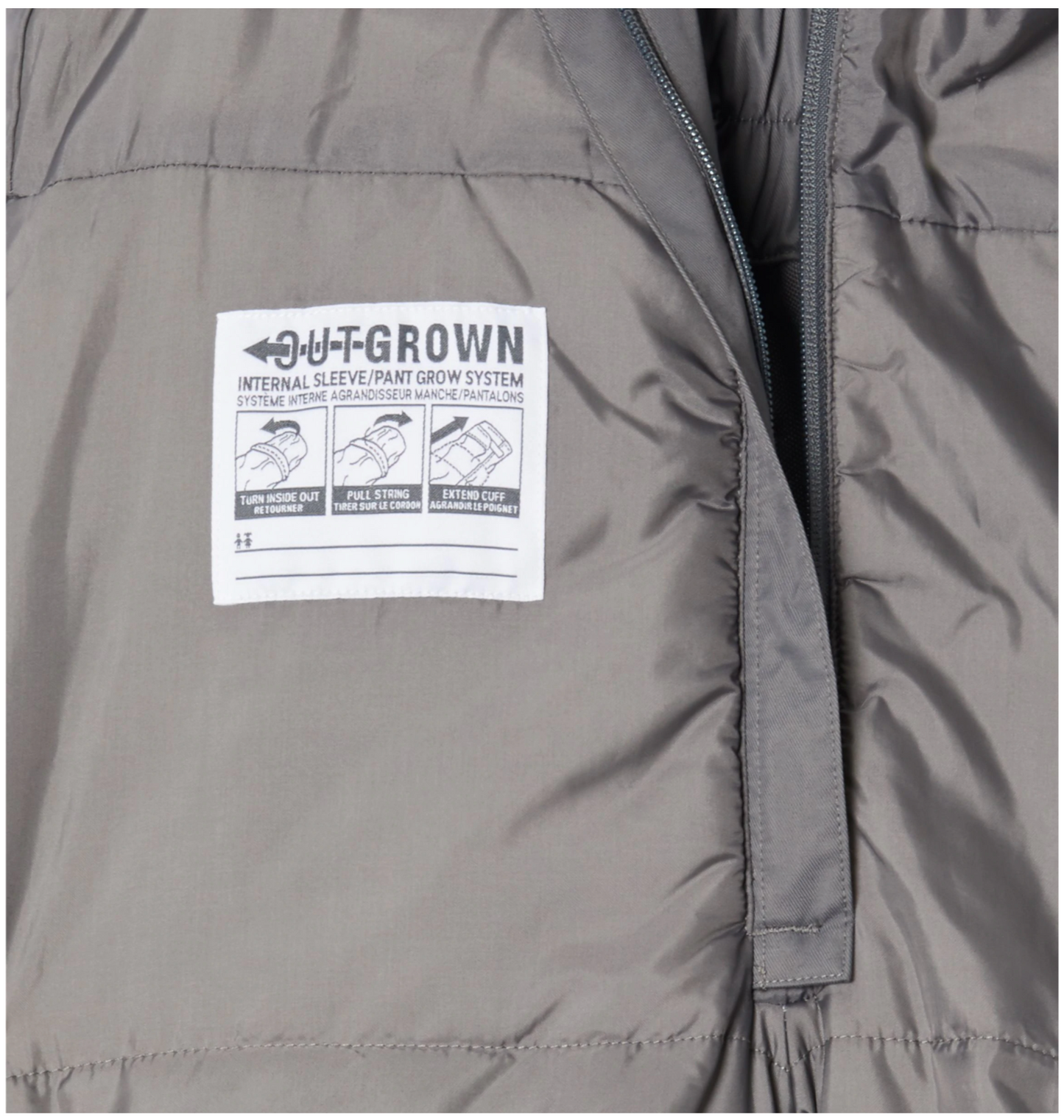 Columbia Snow Pant - Adventure Ride Bib - City Grey-Mountain Baby