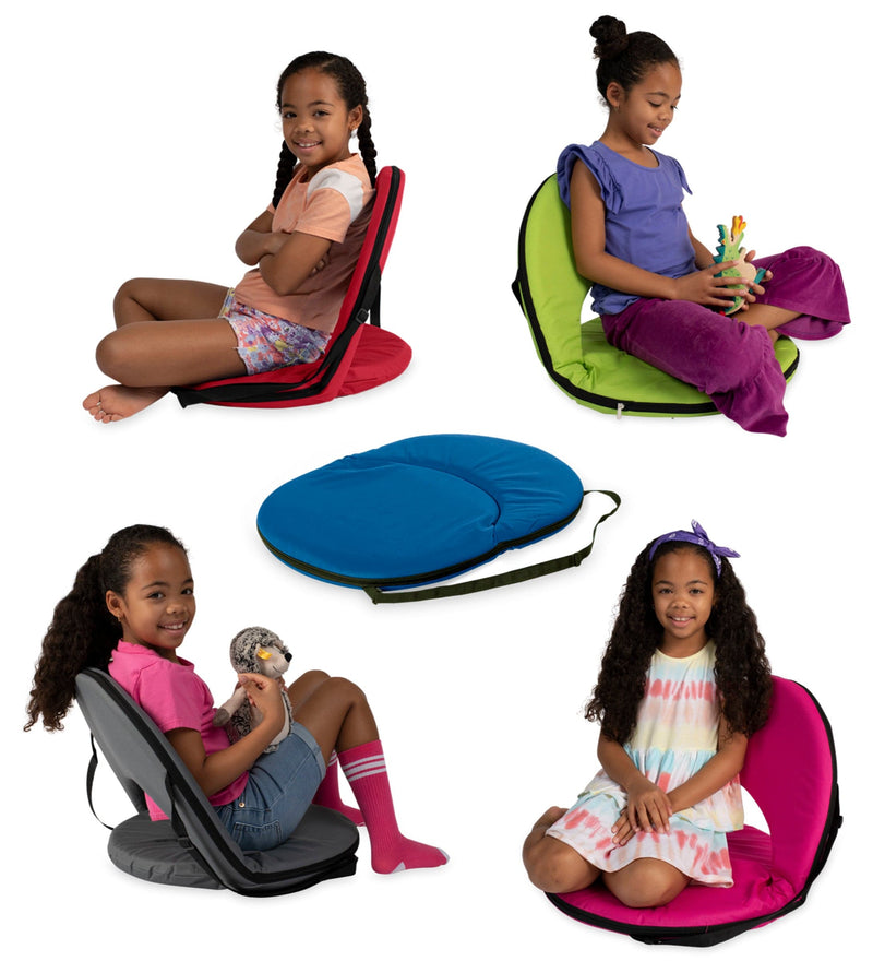 Hearthsong Portable Folding Chair - Blue-Mountain Baby