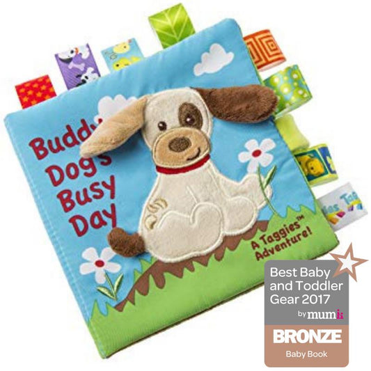 Mary Meyer Taggies Soft Book - Buddy Dog-Mountain Baby