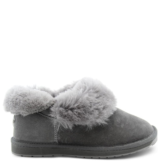 Emu Slipper - Mintaro Kids - Charcoal-Mountain Baby
