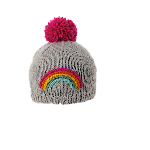Ambler Kids Toque - Rainbow - Grey-Mountain Baby