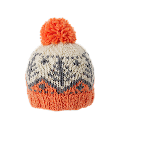 Ambler Kids Toque - Evergreen - Tangerine-Mountain Baby