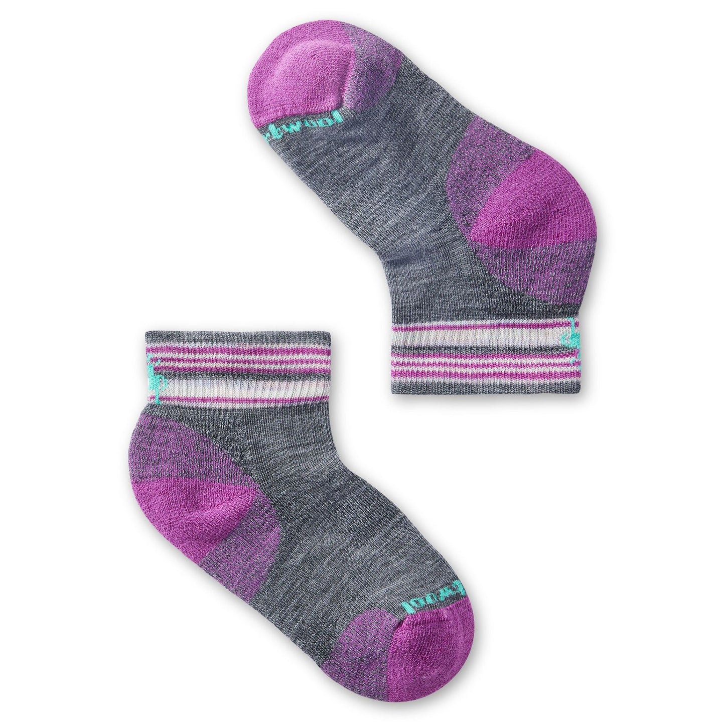 SmartWool Light Hiking Socks - Low Cut - Medium Grey-Mountain Baby