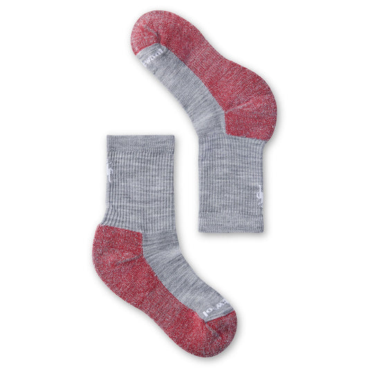 SmartWool Light Hiking Socks - Crew - Light Grey-Mountain Baby
