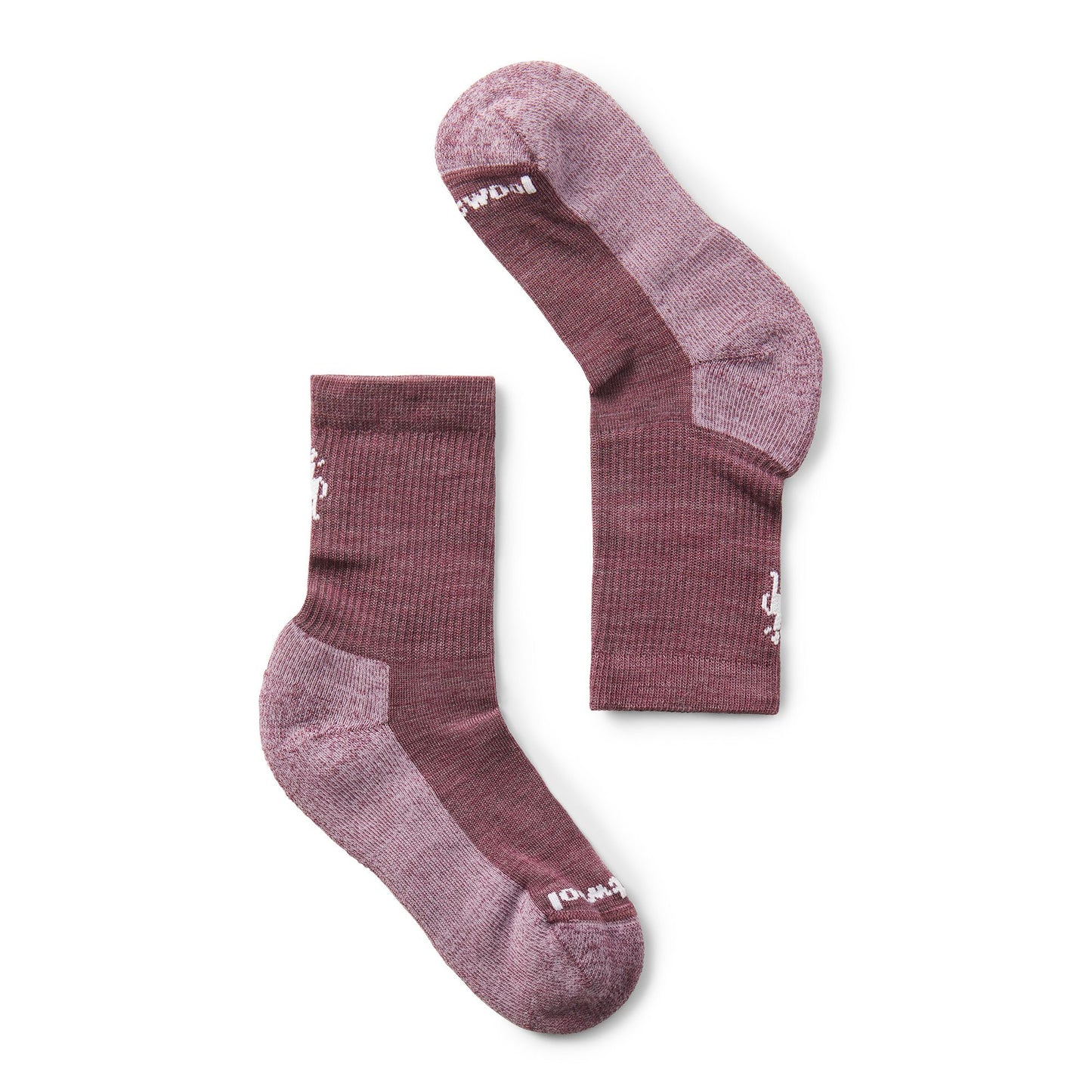 SmartWool Light Hiking Socks - Crew - Argyle Purple-Mountain Baby