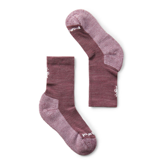 SmartWool Light Hiking Socks - Crew - Argyle Purple-Mountain Baby