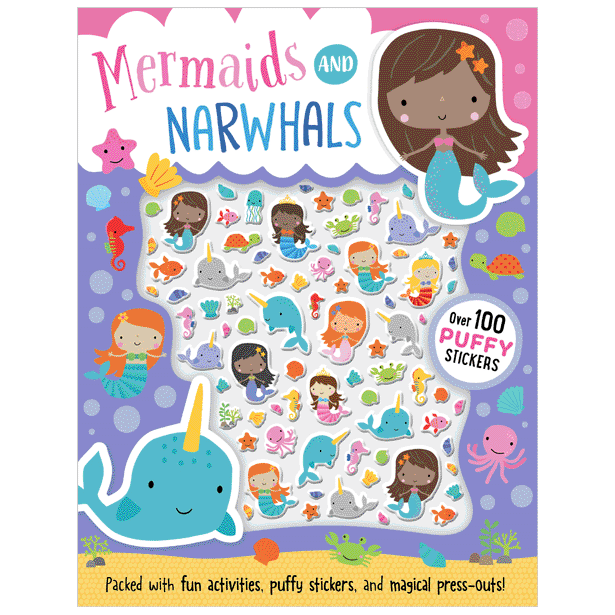 Activity Book - Mermaids & Narwhals