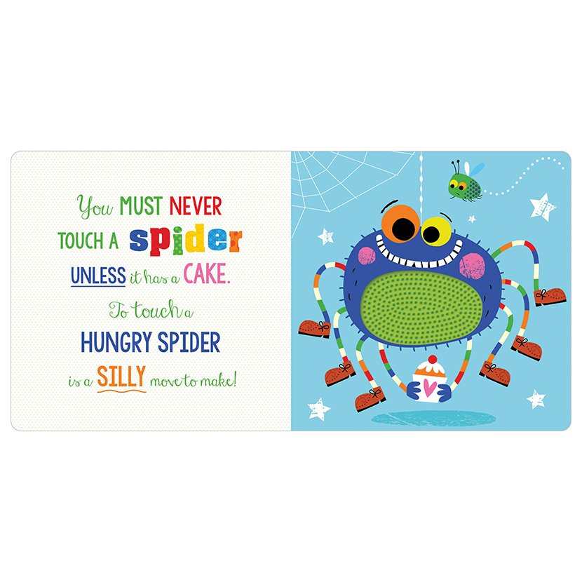 Board Book - Never Touch A Spider!